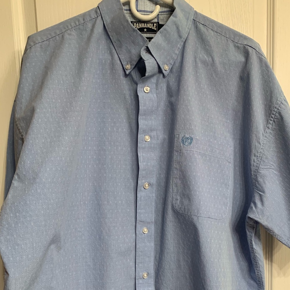 Panhandle Slim short sleeve button 1 pocket shirt